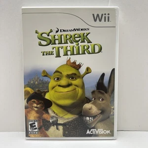 Nintendo Wii Shrek the Third Complete CIB Family Action Adventure Game - Picture 1 of 4