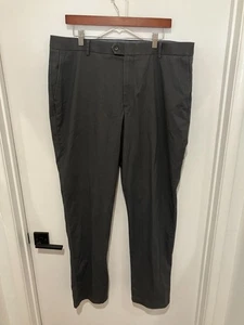 Charles Tyrwhitt Men's Classic Fit Non-Iron Slacks, Gray, Size 40x34 - Picture 1 of 2
