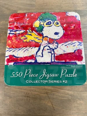 SNOOPY Collector Series 550 Pc Puzzle "Snoopy Takes Flight" 18"X24" - Image 1 of 3