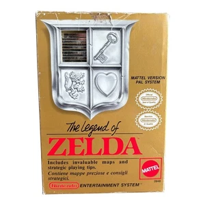The Legend of Zelda (Nintendo NES, PAL) Complete in Box w/ Manual & Map 🐙 - Picture 1 of 24
