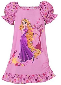 Disney Tangled Rapunzel Nightgown Pajamas Size 5/6 NEW - Picture 1 of 1