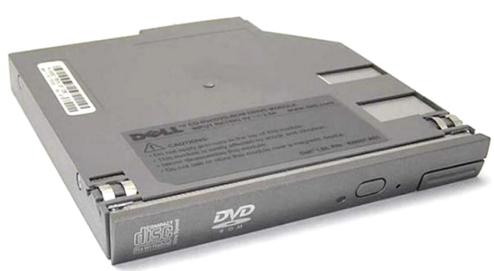 DELL LATITUDE D520 D610 D620 D630 D830 CDRW/DVD DRIVE DELL PART NUMBER 8W007-AD1 - Image 1 of 1