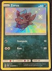 Pokemon - Zorua - SV25/SV94 - Hidden Fates Shiny Vault - Holo - Shiny Holo Ra LP