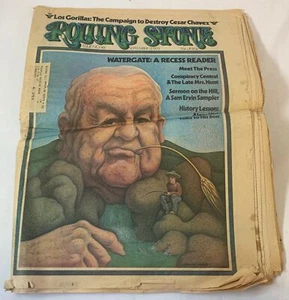 September 13 1973 ROLLING STONE #143~Watergate,Stevie Wonder,Martin Mull, more - Picture 1 of 3