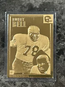 Danbury Mint 1999-2001 22K Gold Legends - #29 Bobby Bell @QF08 - Imagen 1 de 2