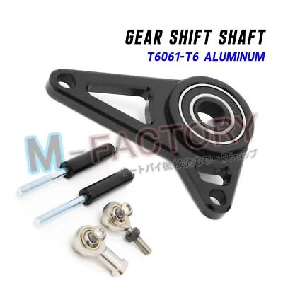 Soporte de eje de cambio Gilles negro para Honda Grom 125 2021-2023 21 22 23 Foto 1 de 4