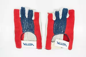 VETTA GLOVES ROAD BIKE BICYCLE VINTAGE SIZE SMALL S CYCLING LEATHER GEL EROICA - Imagen 1 de 5