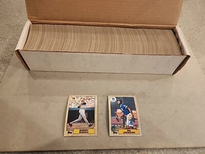 TOPPS BASEBALL 1987 SET COMPLETO 792 CARTE CON BO JACKSON & BONDS ROOKIES - QUASI NUOVO/MT - Foto 1 di 6