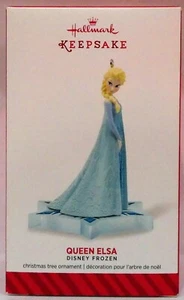 2014 Hallmark ~QUEEN ELSA~ DISNEY'S FROZEN ~NUOVO CON SCATOLA~ spedizione gratuita - Foto 1 di 5