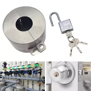 Sistema de cerraduras de cubierta de grifo exterior de acero inoxidable dispositivo de bloqueo de puerta llave de cerradura - Imagen 1 de 28