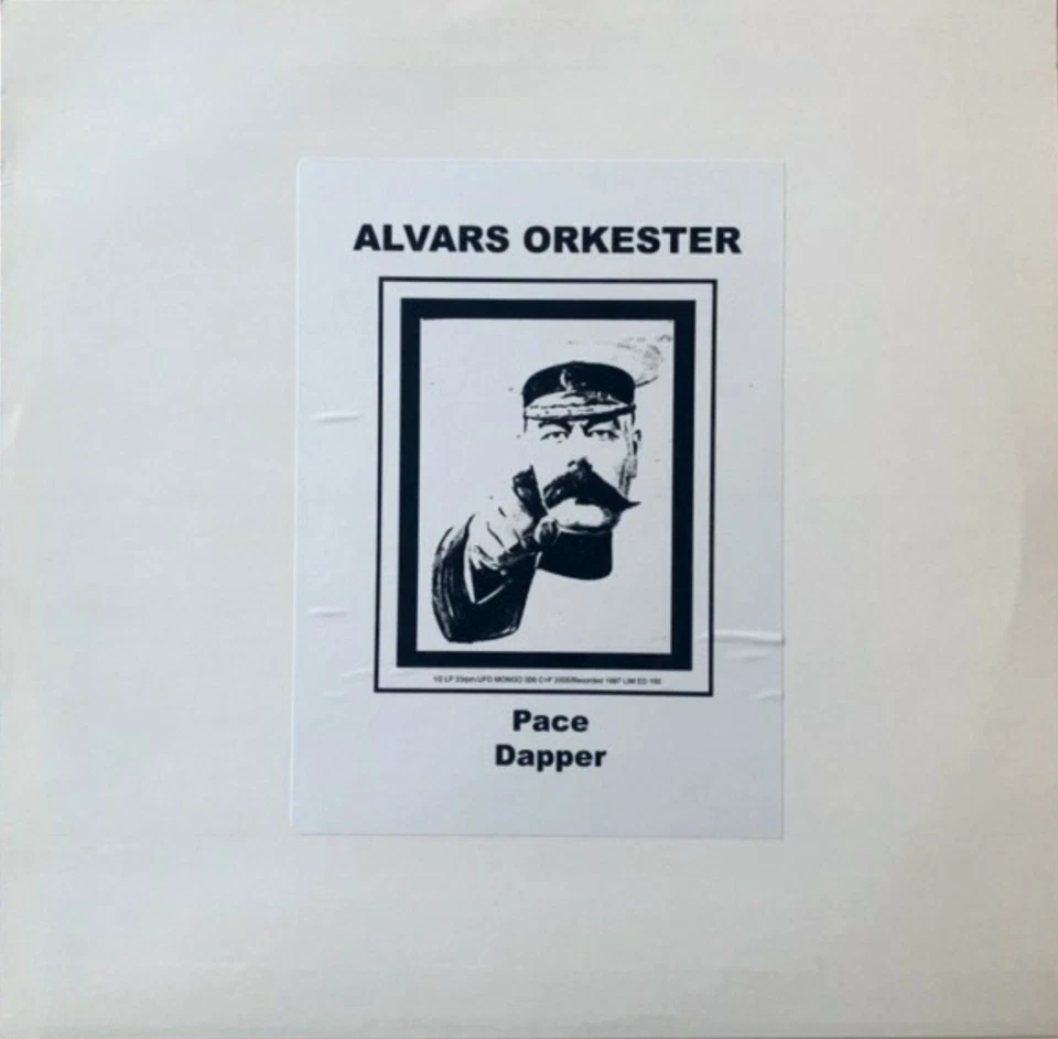 ALVARS ORKESTER Pace / Dapper UFO MONGO Single Sided Limited Edition 12" Vinyl - Image 1 of 1
