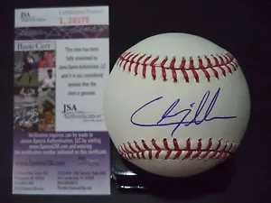 CHRIS TILLMAN BALTIMORE ORIOLES SIGNED AUTOGRAPH ROMLB BASEBALL JSA COA #L38075 - Picture 1 of 4
