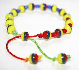 Joyería de pulsera de cuentas hechas a mano por artesanos nativos de Colombia, Ecuador, Venezuela - Imagen 1 de 10