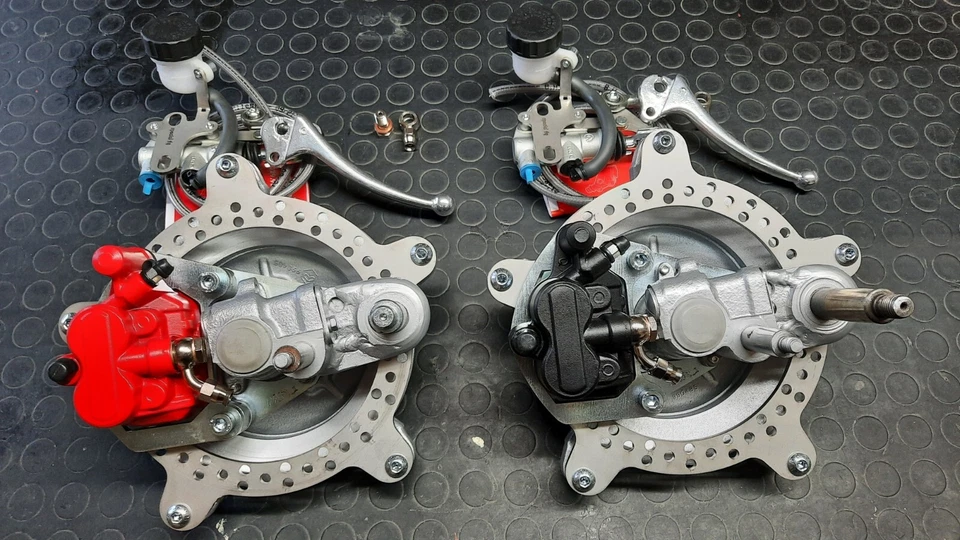 Freno a disco kit completo anteriore per vespa Et3 125 Special 50 PK 50 - Immagine 1 di 4