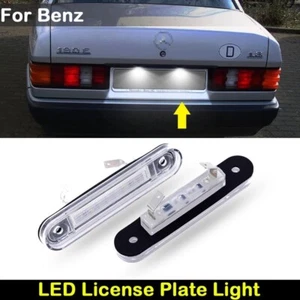 2x White 6000K LED License Plate Lights For 1993-1997 Mercedes-Benz W202 C-Class - Bild 1 von 19