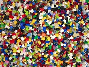 100 LEGO 1x1 Steine Platten Fliesen Dachsteine Rundsteine Basic Kleinteile Mix - Bild 1 von 1