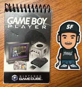 NEW VTG 2003 NINTENDO GAMECUBE GAME BOY SP PLAYER EMPLOYEE NOTEBOOK PROMO RARE - Picture 1 of 7