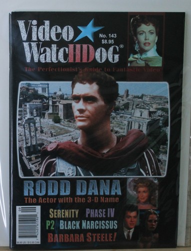 Video Watchdog Magazine #143 2008 Rodd Dana/Barbara Steele | eBay
