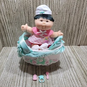 Cabbage Patch Kids Doll 1995 BASKET/STROLLER 8 Inch (ALL IN PICTURE) LOT E - Picture 1 of 5