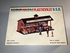 Bachmann O27 Scale PLASTICVILLE Farmer's Market # 1923 Roadside Stand - Parts - Picture 1 of 17