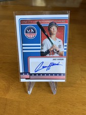 Jake Haruki Auto 2023 Panini USA Baseball Stars & Stripes Card