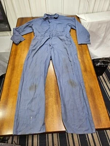 Vintage Work Wear Corporation Farm Mechaniker Arbeit Einteiler Anzug Overall Herren 42 - Bild 1 von 17
