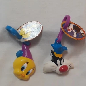 Set of 2 Vintage 1999 Subway Kids Pak Mil-Looney-Um Clips Looney Tunes - Picture 1 of 5