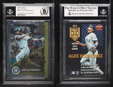 1995 Score Hall of Gold Alex Rodriguez #HG41 BAS Certified BGS Encased Auto