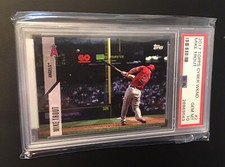 🔥 2017 Topps Cyber Weekend Mike Trout #2 Los Angeles Angels PSA 10 LOW POP.