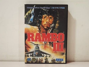 Rambo III 3 SEGA Megadrive MD NTSC Japan - Imagen 1 de 11