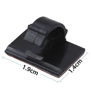 20Pcs Lf-Adhesive Wire Tie Cable Clamp Clip Holder For Car Dash Cam-b - Photo 1/9