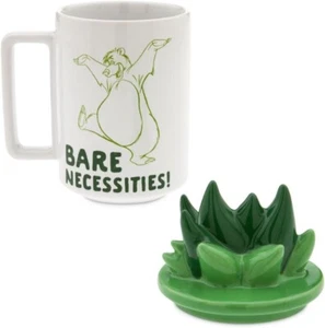 Taza de café con tapa Baloo Bare Necessities The Jungle Book de los parques de Disney nueva - Imagen 1 de 2