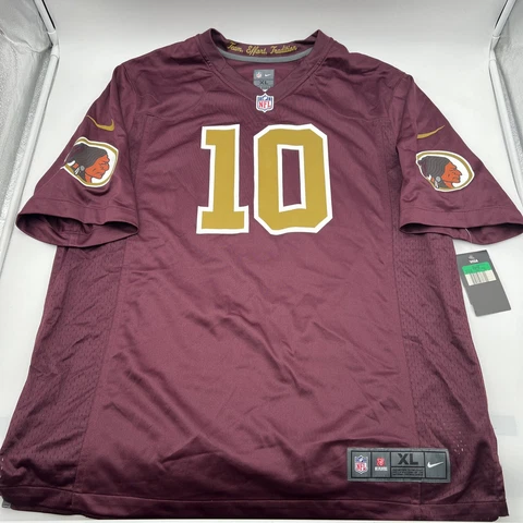 NIKE NFL ON FIELD WASHINGTON REDSKINS ROBERT GRIFFIN III #10 JERSEY MEN'S SIZE L Cover