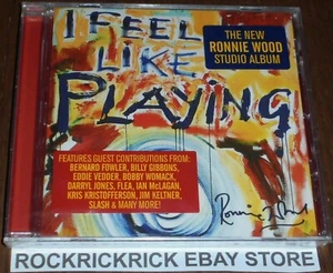 RONNIE WOOD I FEEL LIKE PLAYING 12 TRACK CD GUEST EDDIE VEDDER & MORE BRAND NEW - Picture 1 of 2