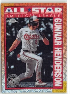 2025 Topps Series 2 1990 Topps Chrome All-Star #90ASC-40 Gunnar Henderson - Imagen 1 de 2