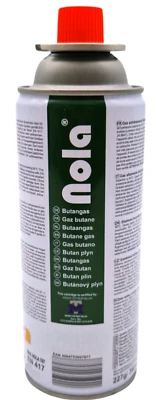 Gaskartusche 227g Butan Propan Camping Gas Kartusche MSF-1A Brenner Kocher NOLA