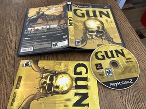 Gun (Sony PlayStation 2, 2005) Used Fun PS2 Western Shooter Free USA Shipping - Picture 1 of 1