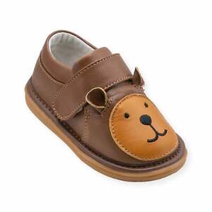 Wee Squeak Theo Bear Toddler Squeaky Shoe Size 3-12