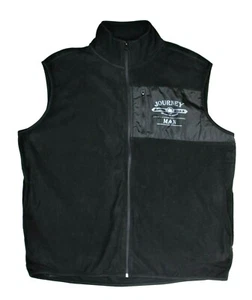 Neu identic Herren Fleece Weste Jacke Bodywarmer schwarz mit Taschen Gr. 3XL - Bild 1 von 4