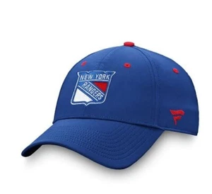 Neu mit Etikett Fanatics NHL Authentic Pro New York Rangers verstellbare blaue Mütze Hockey NEU - Bild 1 von 2