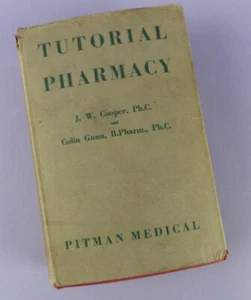 Tutorial Pharmacy - Cooper, J. W. & Gunn, Pitman Medical 1960 - Picture 1 of 1