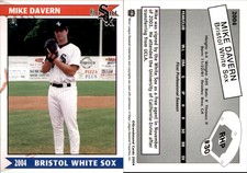 Mike Davern 2004 Grandstand Bristol White Sox #NNO Card *AutographDen*