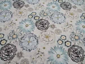 Designers Guild Curtain Fabric 'MILLEFIORI - DELFT' 3.3 METRES 330cm 100% COTTON - Picture 1 of 7