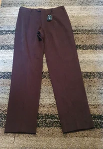 Brioni Brown Brushed Cotton Cannes Trousers Unfinished With Tags Vintage W38" - Picture 1 of 17