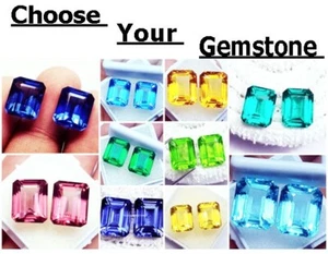 Mixed Variety Gemstone Pair Certified 18+Ct Loose Gemstones Free Gift With Stone - Picture 1 of 11