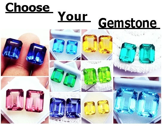 Mixed Variety Gemstone Pair Certified 18+Ct Loose Gemstones Free Gift With Stone - Image 1 of 1