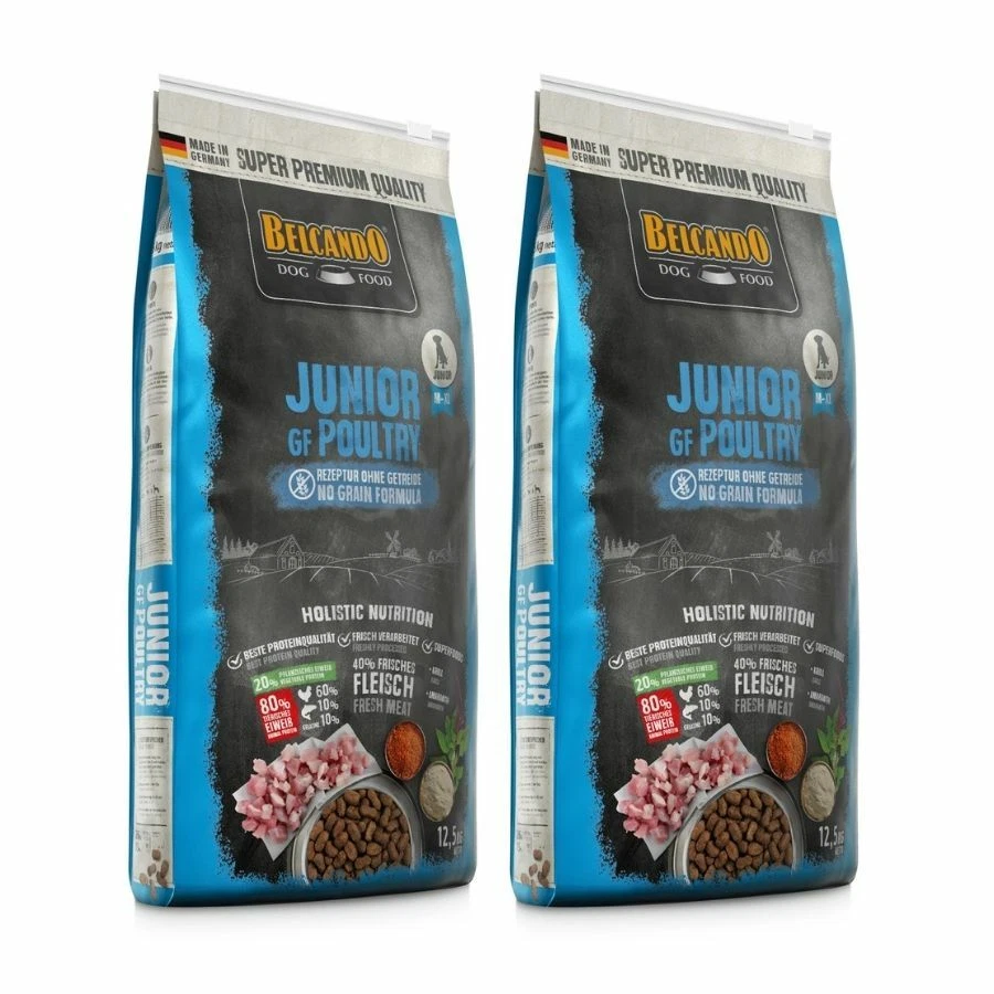 Belcando Junior GF Poultry getreidefreies Hundefutter - 12.5 kg