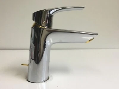 Grohe Eurosmart Robinet de Lavabo Chrome/Or 24 Carat , Mitigeur, 33265003 - Photo 1/4