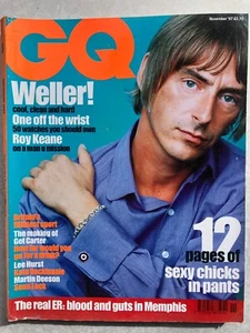 GQ MAGAZINE NOV 1997 WELLER - ROY KEANE - BECKINSALE - LEE HURST - SEAN LOCK - Picture 1 of 1