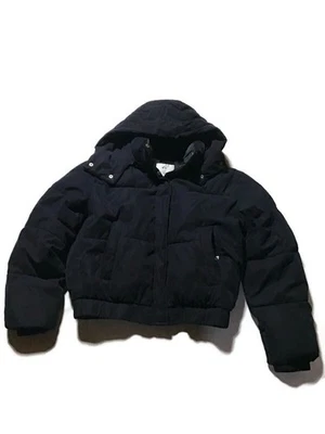 Женская куртка-бомбер Abercrombie And Fitch Ultra Puffer - черная - средняя - Изображение 1 из 4